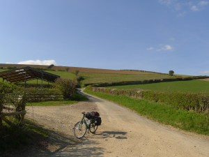 letzter anstieg vor clun, am foto schaut das eh zahm aus