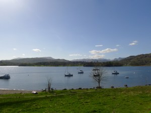 ankunft im lake district