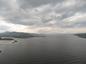 blick richtung beauly firth von der kessock bridge