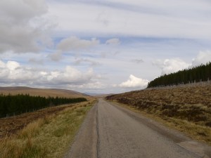 beginn einer tollen, fast 15 km langen abfahrt...