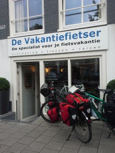 Späte Abfahrt, neuer Sattel