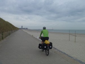 Dunkle Wolken über Ostende