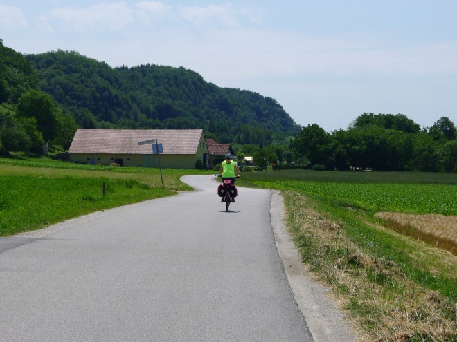 Anfangs gehts flach...