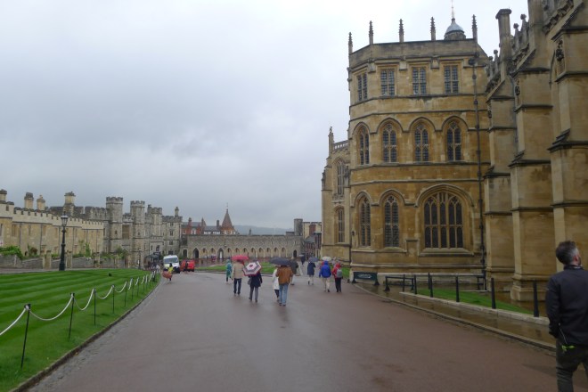 ... besichtigt man Windsor Castle...